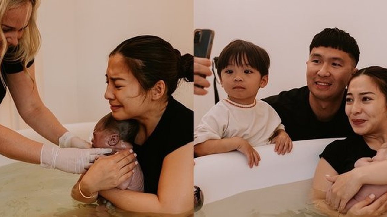 Nikita Willy Melahirkan Anak Kedua, Pakai Metode Water Birth
