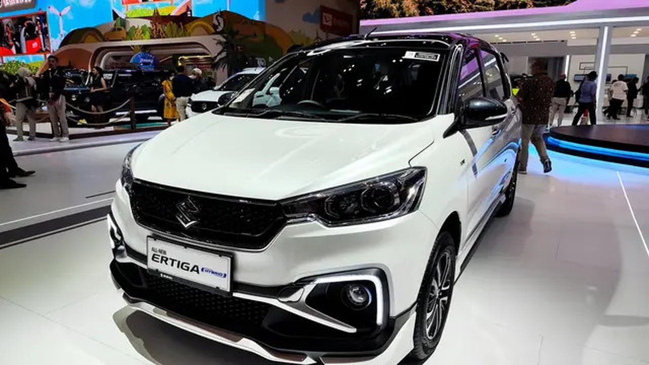 All New Ertiga Cruise Hybrid di GIIAS 2024.