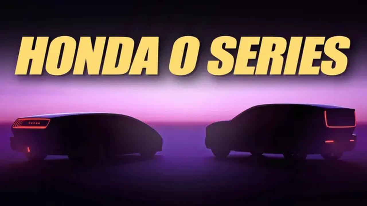 Honda luncurkan teaser kendaraan listrik barunya yang masuk model seri 0. (Carscoops/ Rendy Yansah)