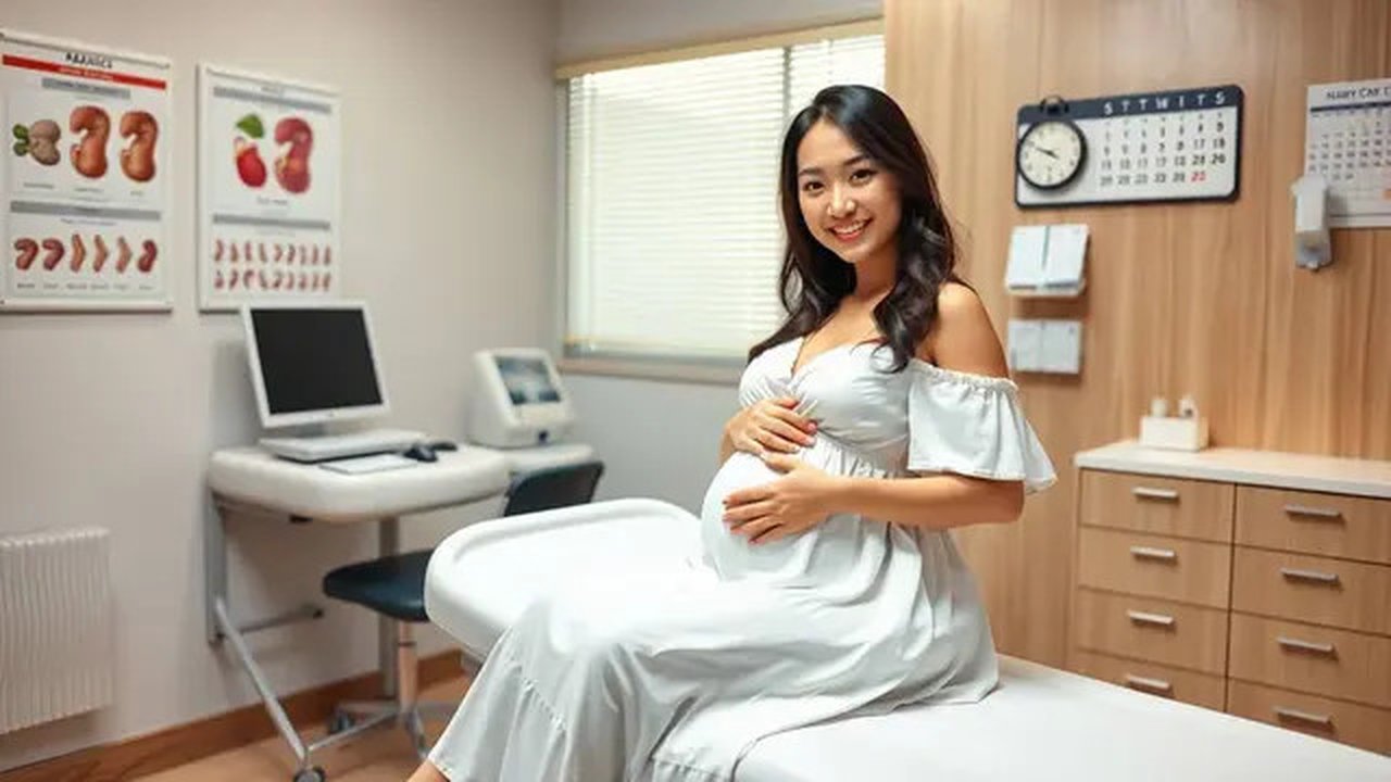 ciri hamil 2 bulan yang sehat Ilustrasi dibuat AI