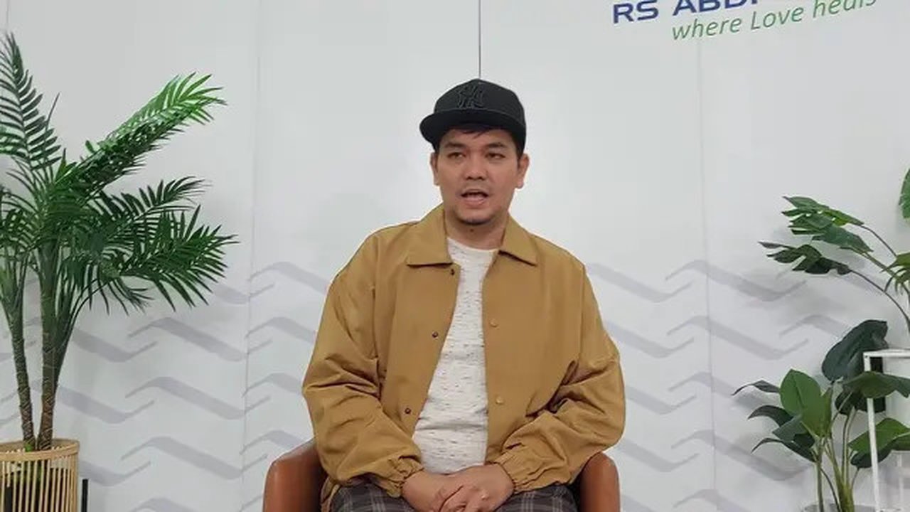 Indra Bekti di Rumah Sakit Abdi Waluyo, Jakarta Pusat, Senin (23/12/2024).