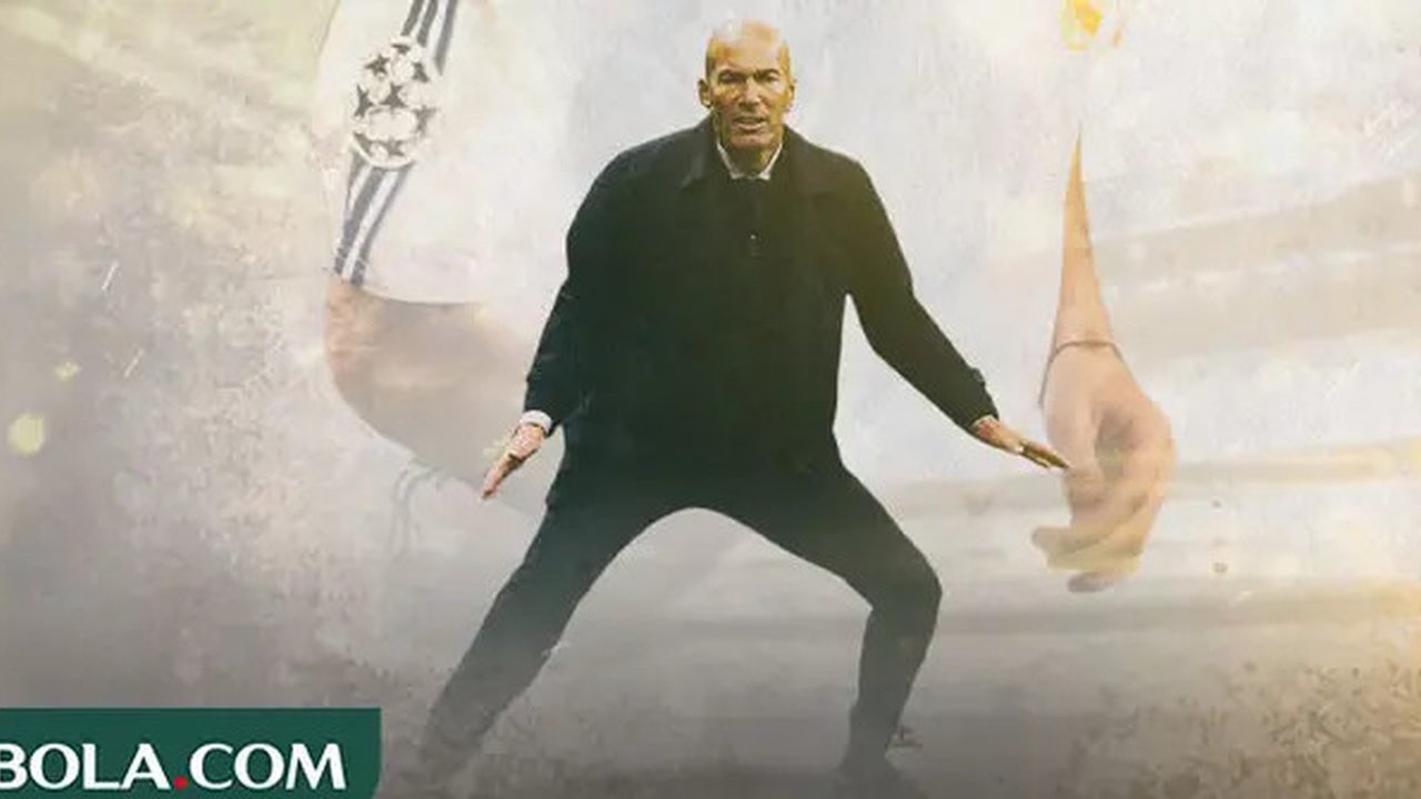 Real Madrid - Zinedine Zidane (Bola.com/Adreanus Titus)