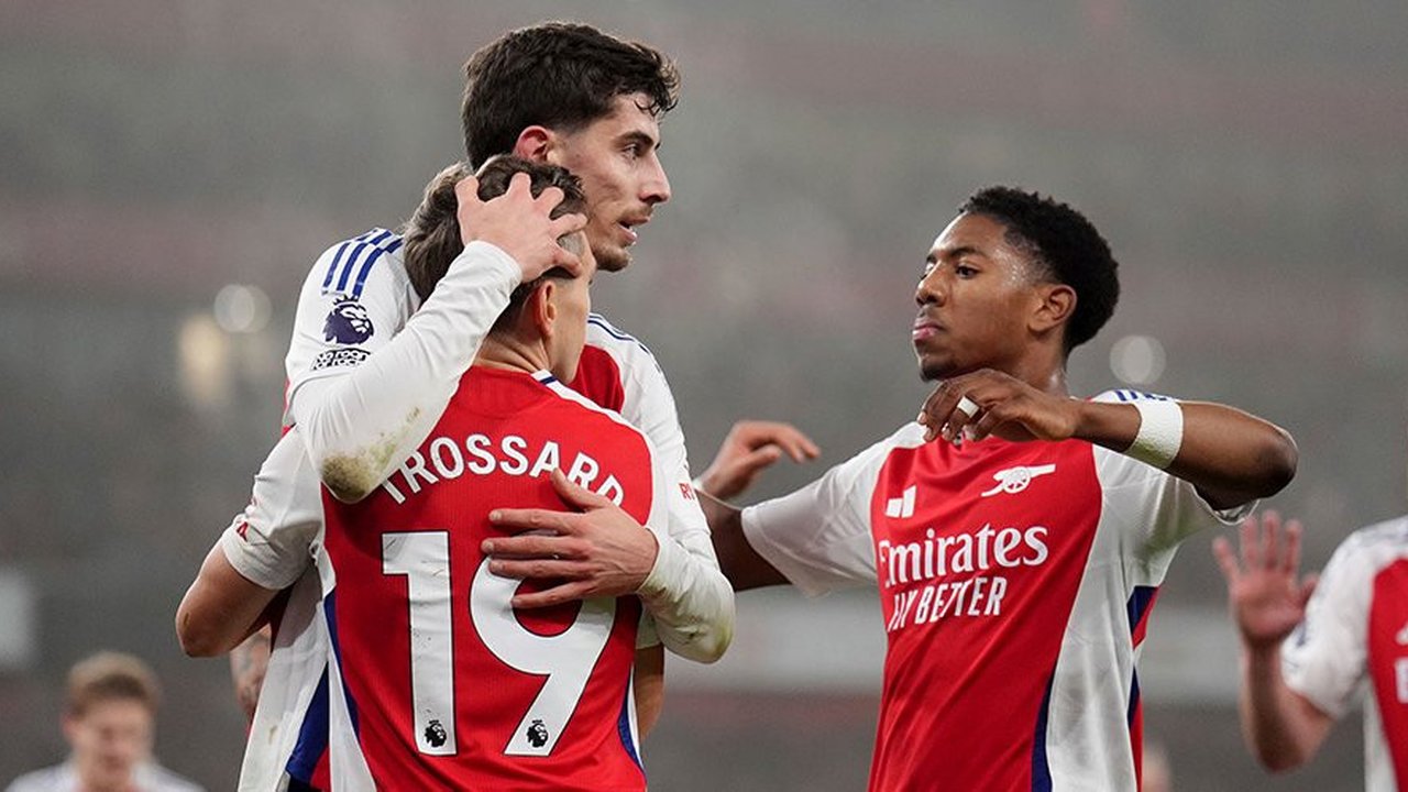 Hasil Arsenal vs Ipswich Town: Skor 1-0