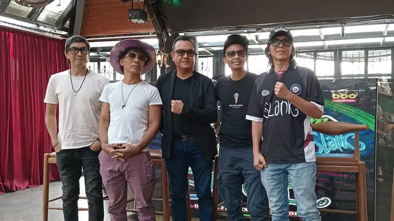 Slank saat jumpa pers Konser 