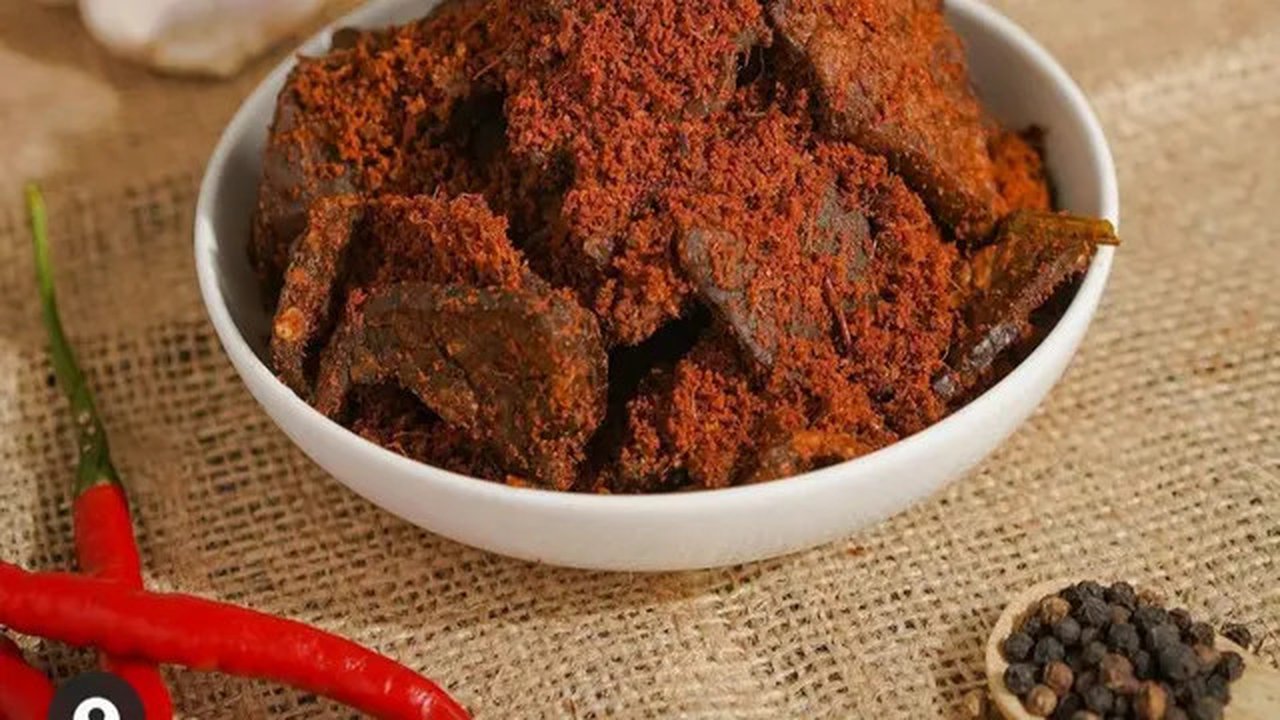 Masakan Rendang Kering (Credit: Instagram/Rendang Uninam @rendanguninam)