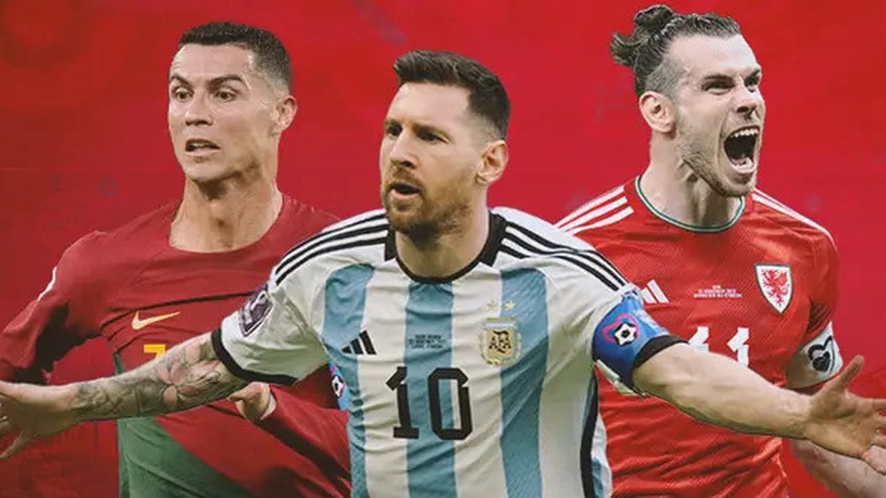 Piala Dunia - Cristiano Ronaldo, Lionel Messi, Gareth Bale (Bola.com/Adreanus Titus)