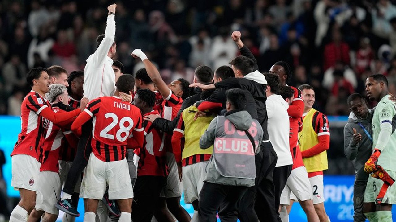Hasil Inter Milan vs AC Milan: Skor 2-3