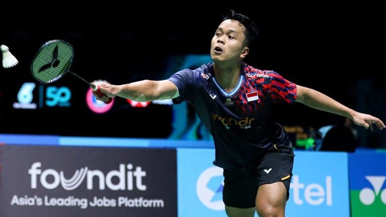 Hasil Malaysia Open 2025: Anthony Ginting Tersingkir Setelah Kalah di Tangan Kunlavut Vitidsarn