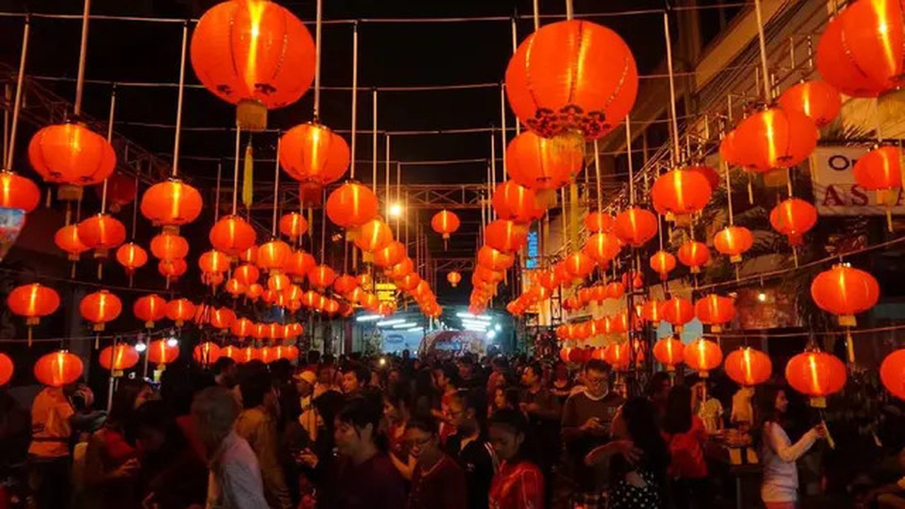 Pasar Imlek Semawis di Semarang digelar pada 24-26 Januari 2017. (Via: instagram.com/jpradarsemarang)