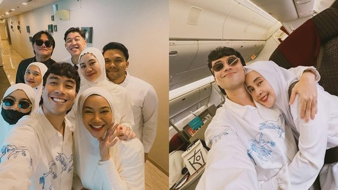 Vidi Aldiano Berangkat Umroh Bareng Keluarga dan Sahabat, Netizen Salfok dengan Mahalini