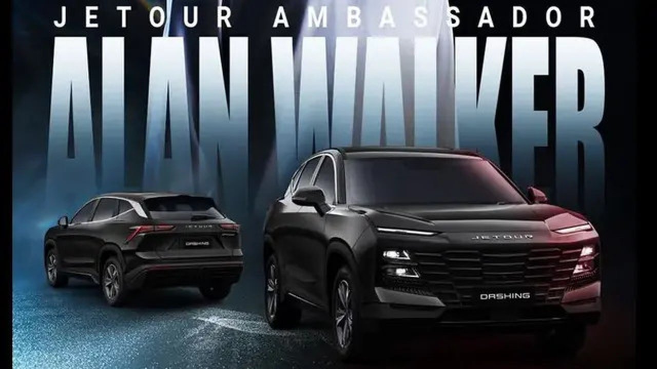 Jetour tunjuk musisi Alan Walker sebagai brand ambassador