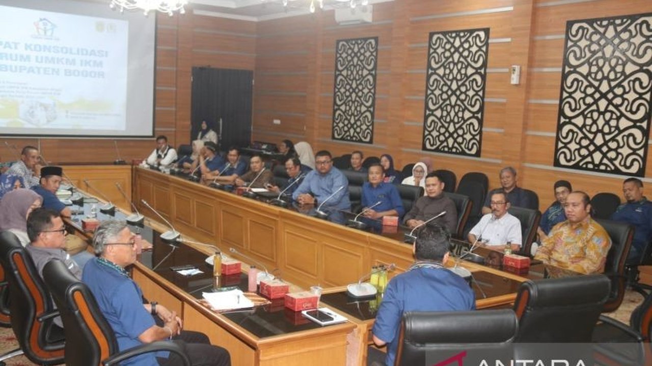 UMKM IKM Bogor Lantik Pengurus, Siap Hadapi Tantangan Persaingan