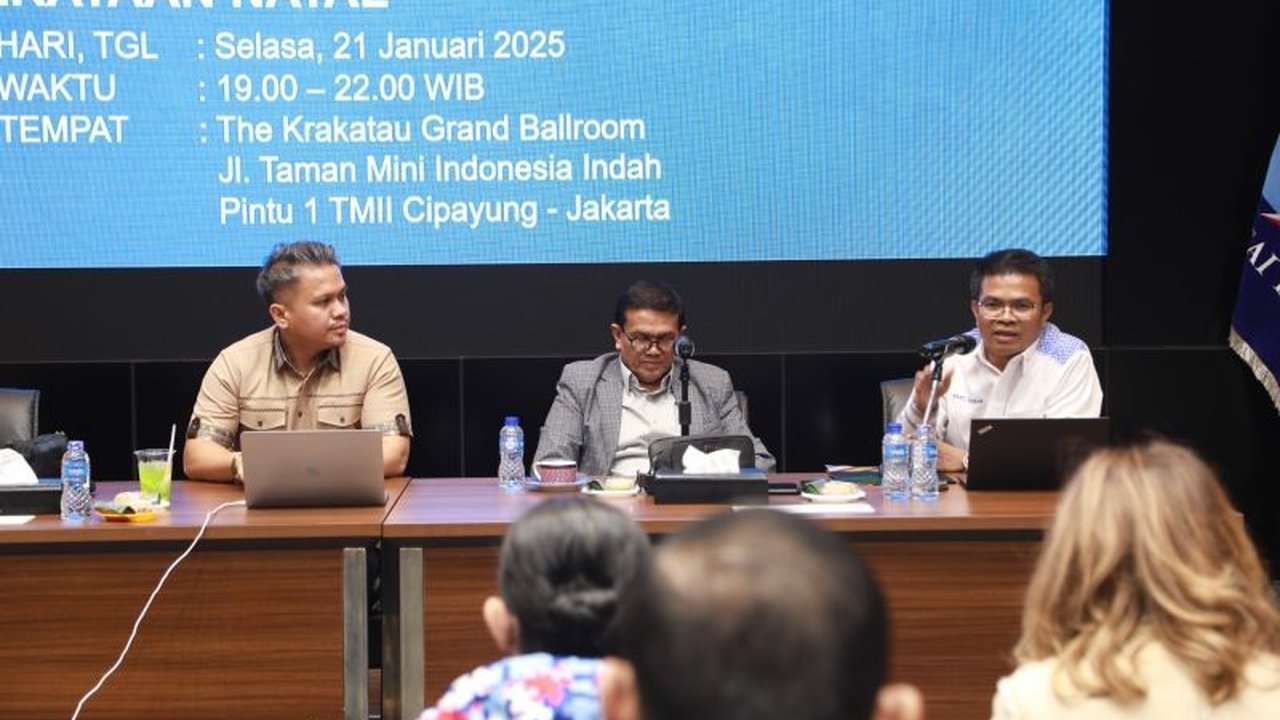 Partai Demokrat memasuki tahap akhir persiapan Perayaan Natal Nasional 2024, yang mencakup bakti sosial dan ibadah puncak di Taman Mini Indonesia Indah pada 21 Januari, melibatkan seluruh kader dan elemen masyarakat tanpa memandang agama.