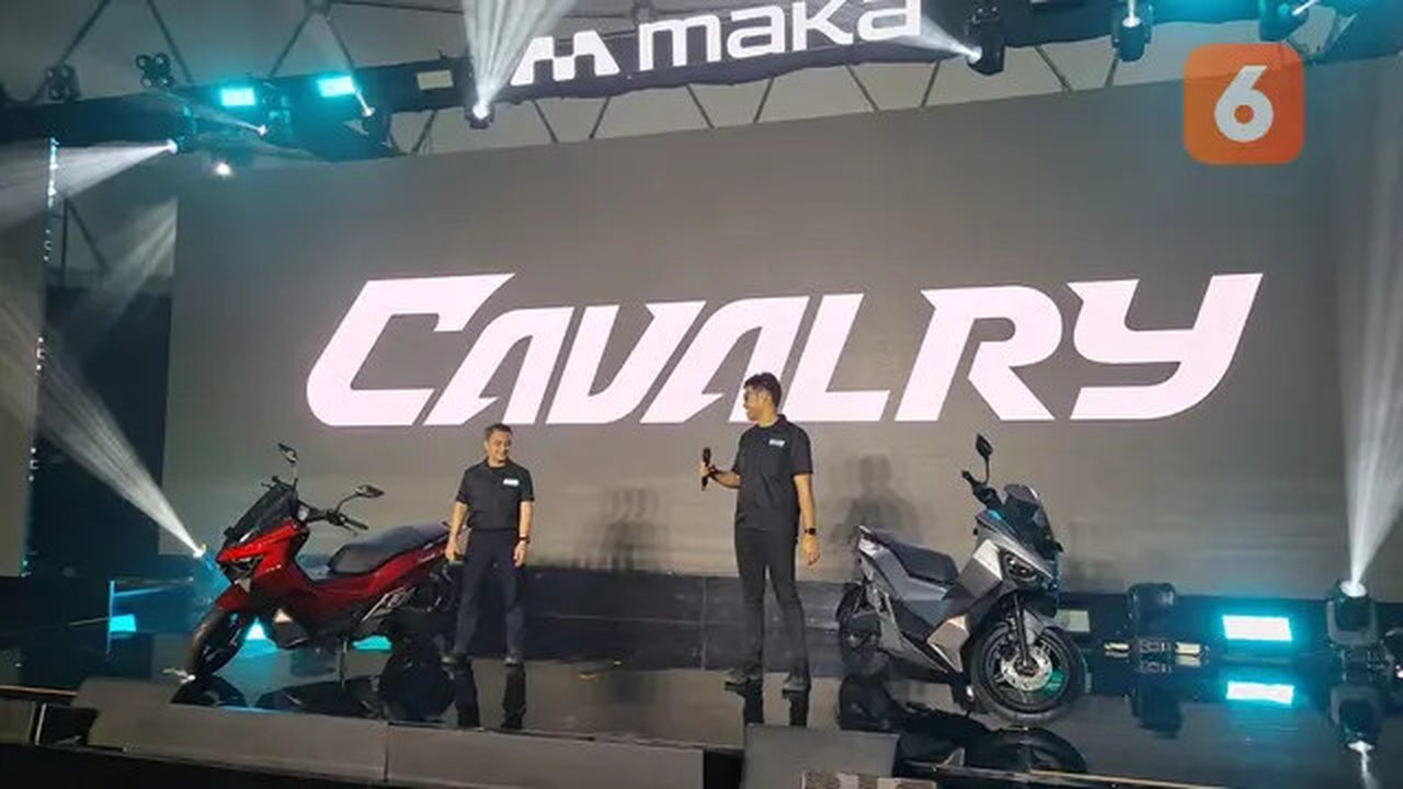 Motor Listrik Maka Cavalry. (Liputan6.com/Arief Azhari)
