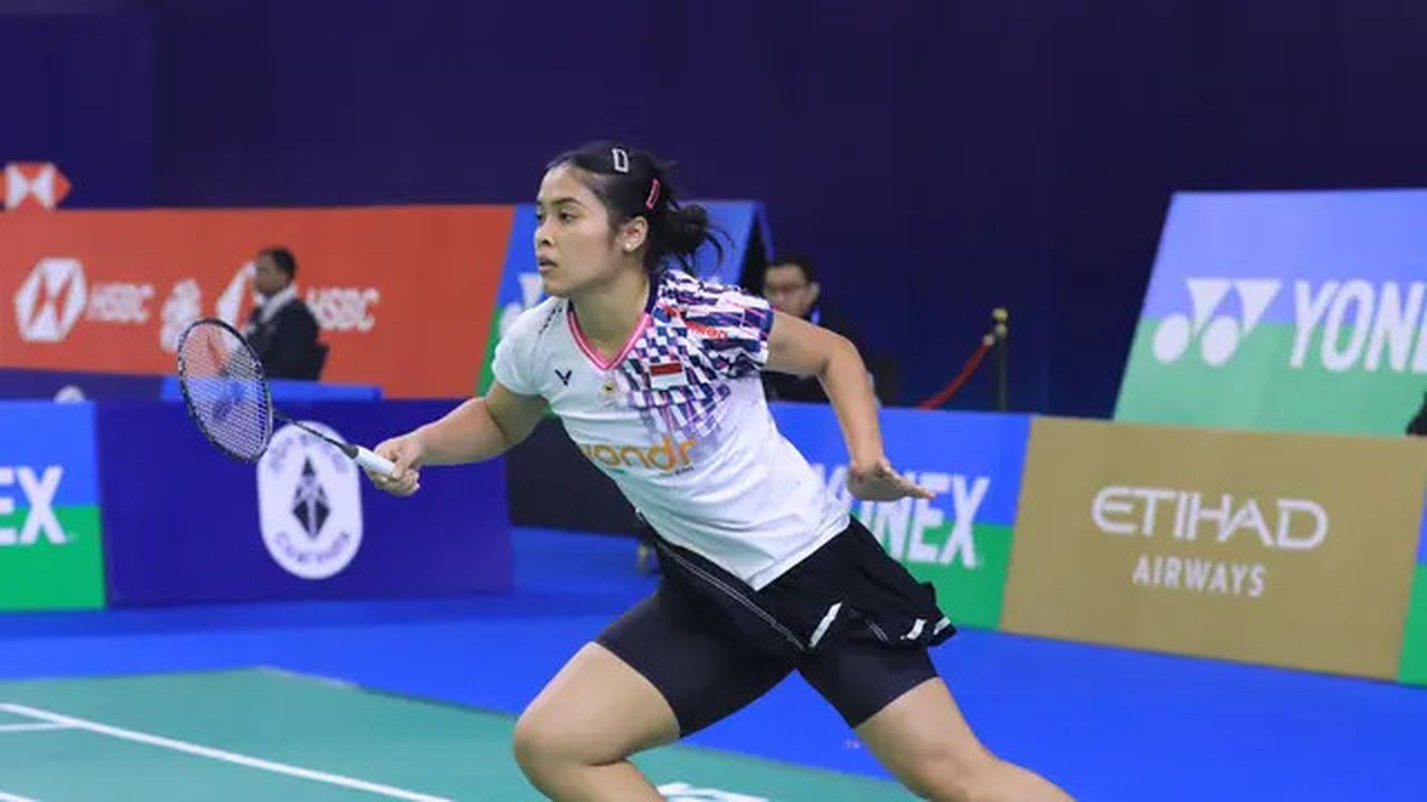Tunggal putri Indonesia Gregoria Mariska Tunjung lolos ke perempat final India Open 2025. Gregoria Mariska menang atas Natsuki Nidaira dari Jepang 21-12 dan 24-22 di KD