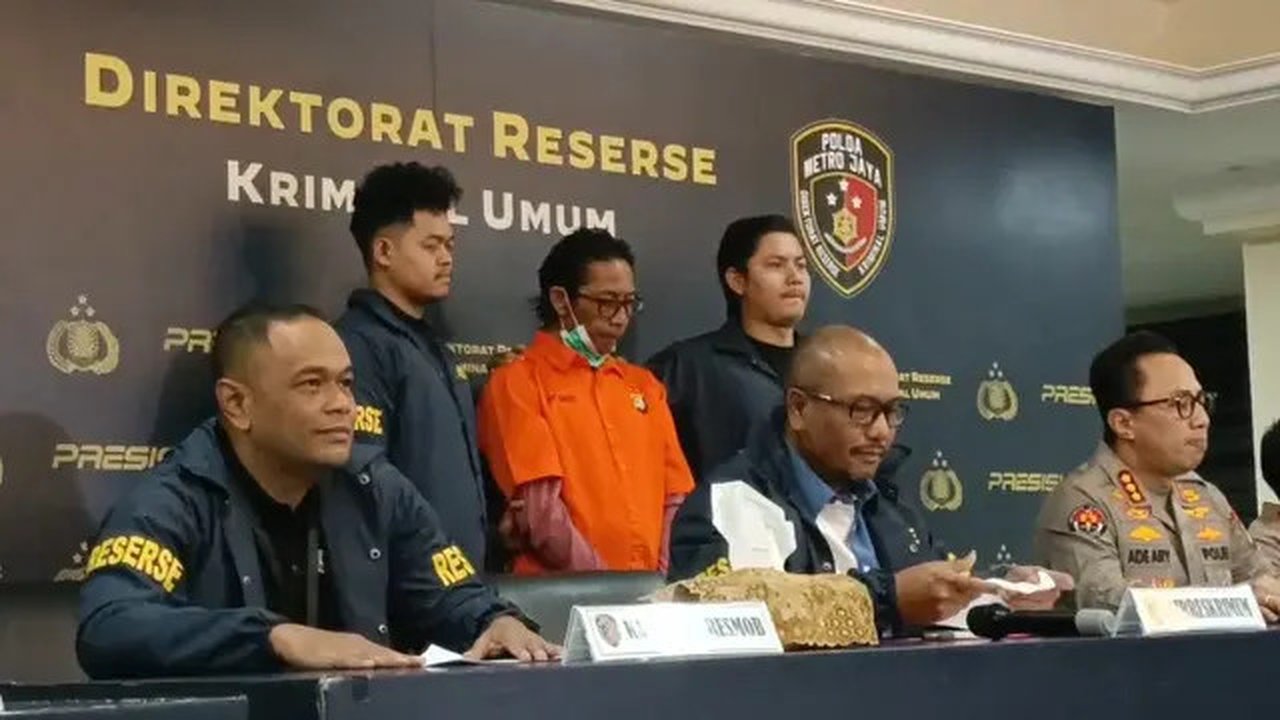 Tersangka pembunuh Sandy Permana, Nanang Gimbal (Liputan6.com/ M. Altaf Jauhar)