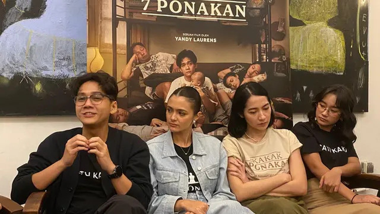 Para pemain film 1 Kakak 7 Ponakan. (dok. Liputan6.com)