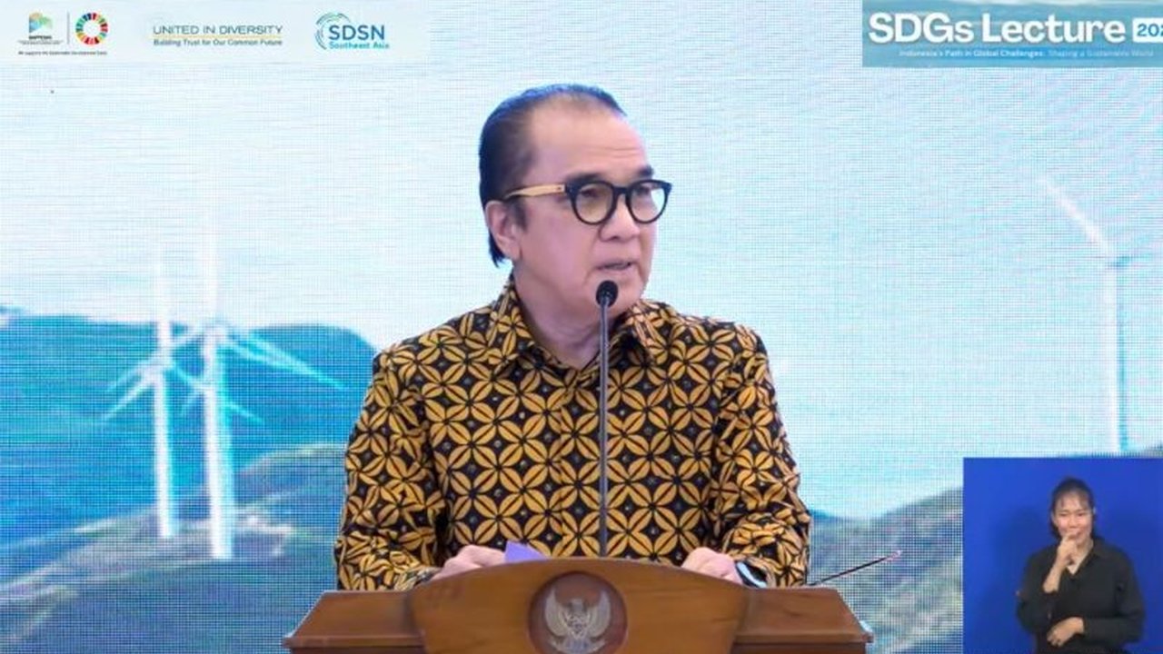 Tantowi Yahya, Presiden UID, meyakini posisi Indonesia yang unik untuk memimpin pembangunan berkelanjutan, memanfaatkan keanekaragaman hayati, dan potensi kepemudaan untuk mencapai SDGs, serta menekankan pentingnya kolaborasi.