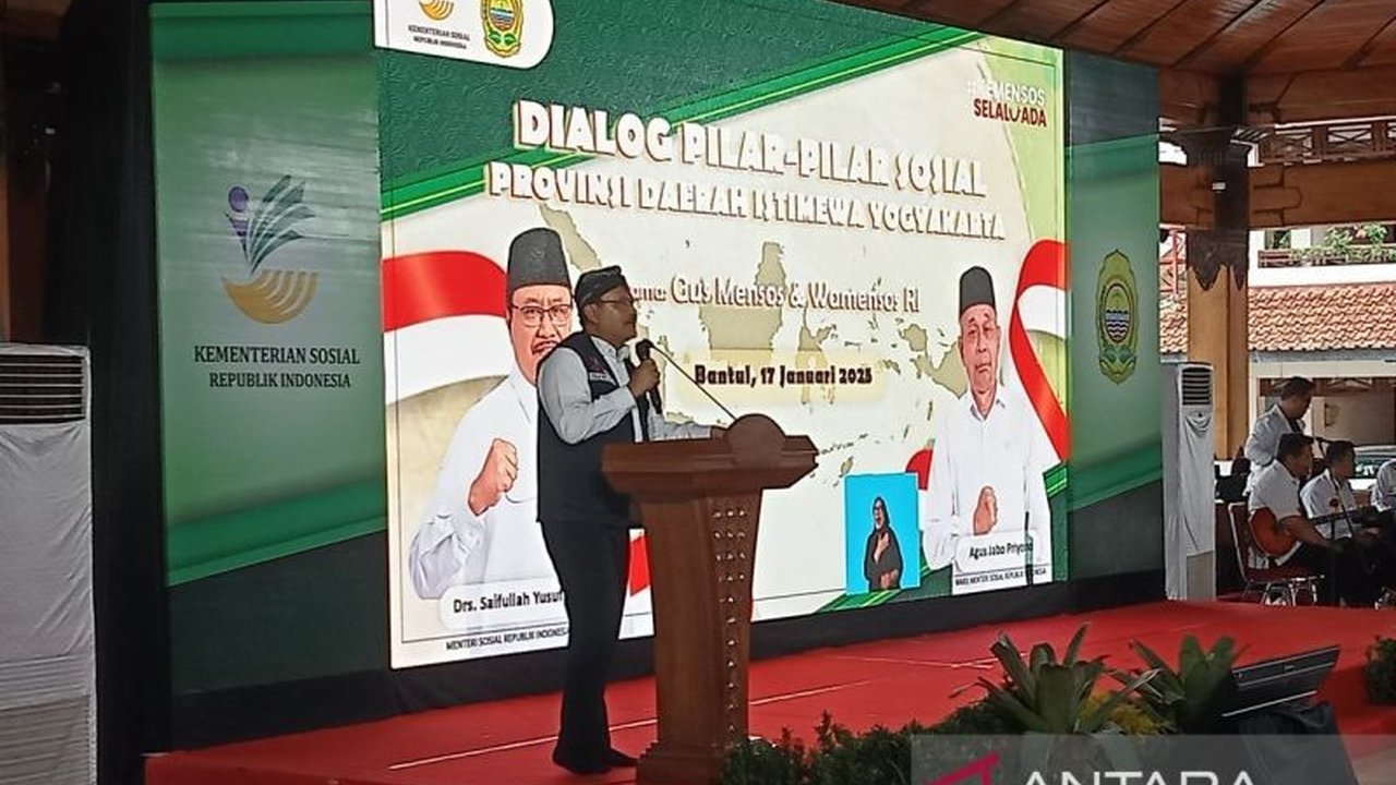 Mensos Targetkan Graduasi 10 KPM per Pendamping PKH Bantul per Tahun