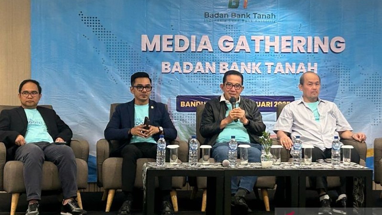 Bank Tanah mencatat peningkatan signifikan perolehan tanah sebesar 194 persen di tahun 2024, mencapai 14.637,2 hektar dan akan terus berupaya mencapai target 140 ribu hektar di tahun 2025 untuk mendukung program pemerintah.