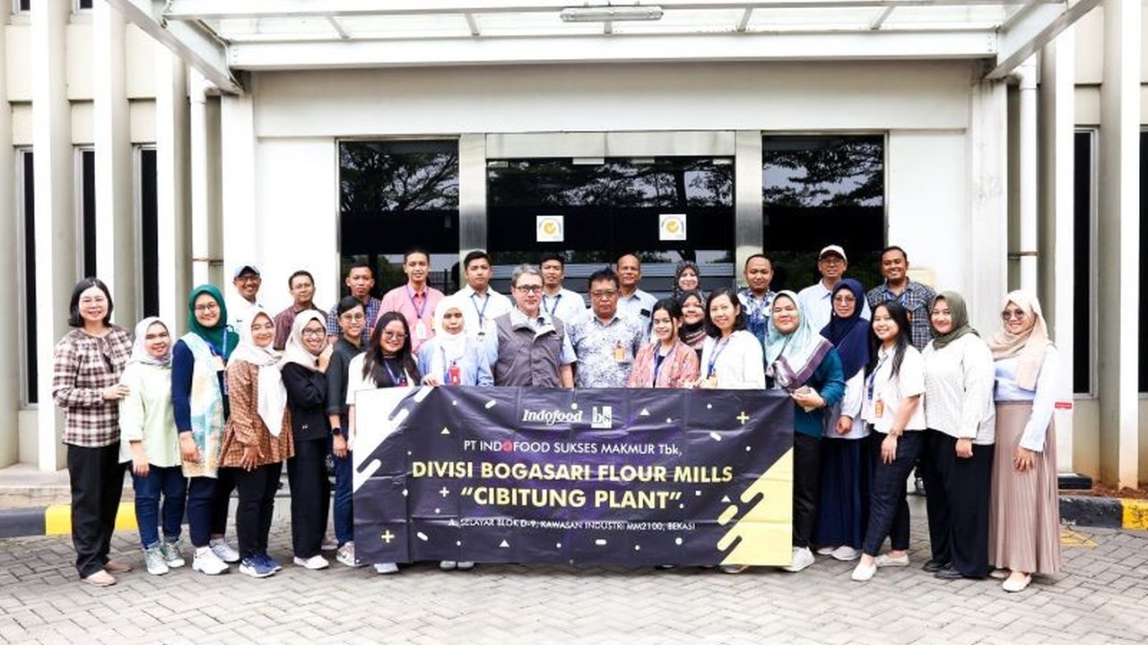 Tim QC Sari Roti Kunjungi Pabrik Bogasari: Jalin Mitra Strategis