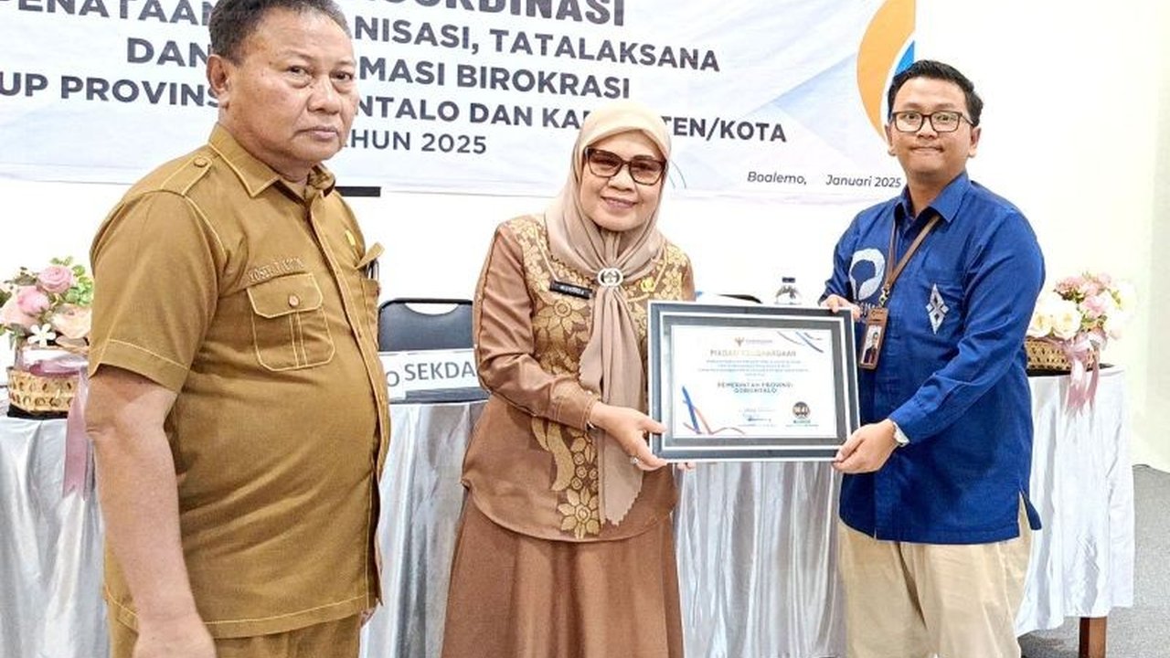 Pemerintah Provinsi Gorontalo meraih predikat zona hijau pelayanan publik dengan nilai 90,41 dari Ombudsman RI Gorontalo, menunjukkan komitmen kuat dalam memberikan pelayanan prima dan akuntabel kepada masyarakat.