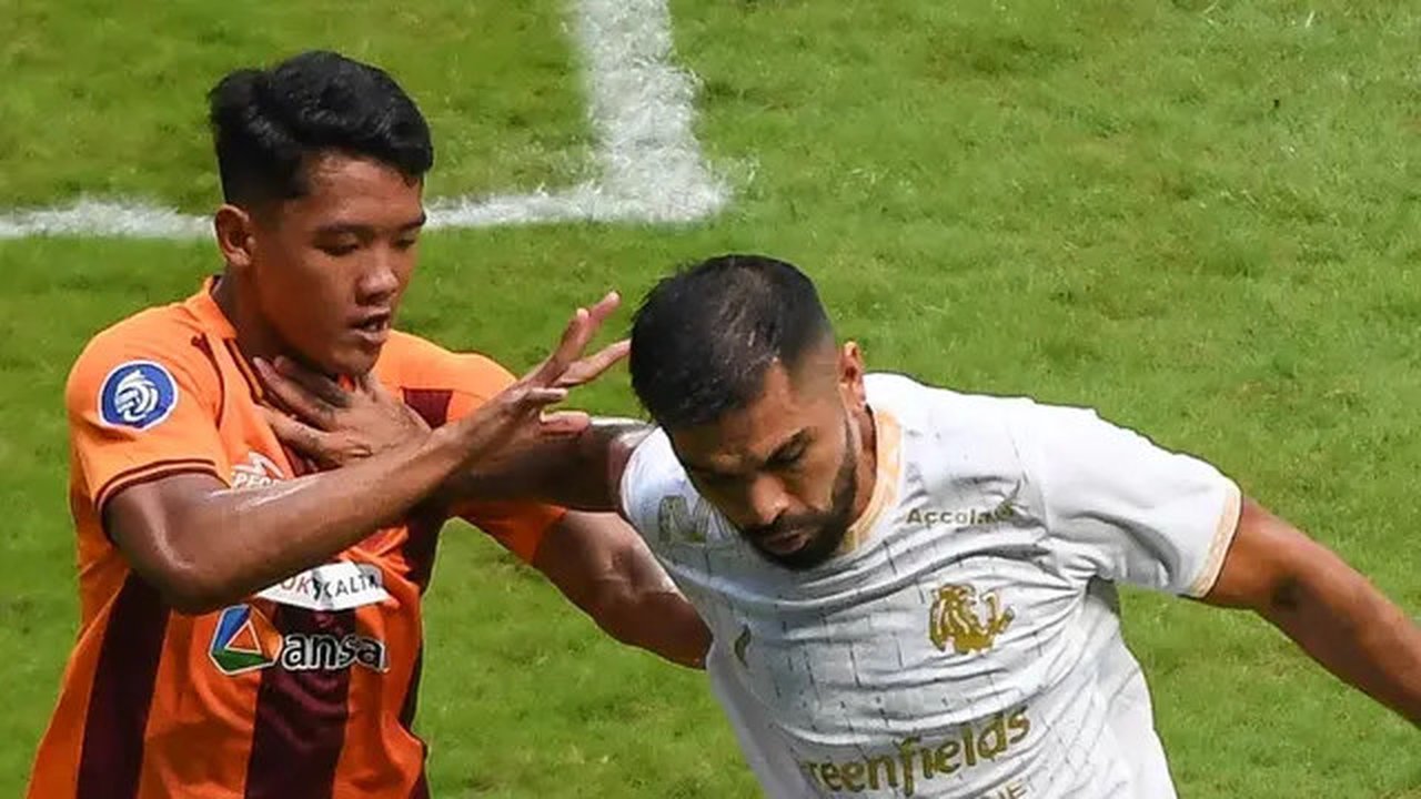 Borneo FC vs Arema FC di BRI Liga 1 2024/2025. (X Borneo FC)