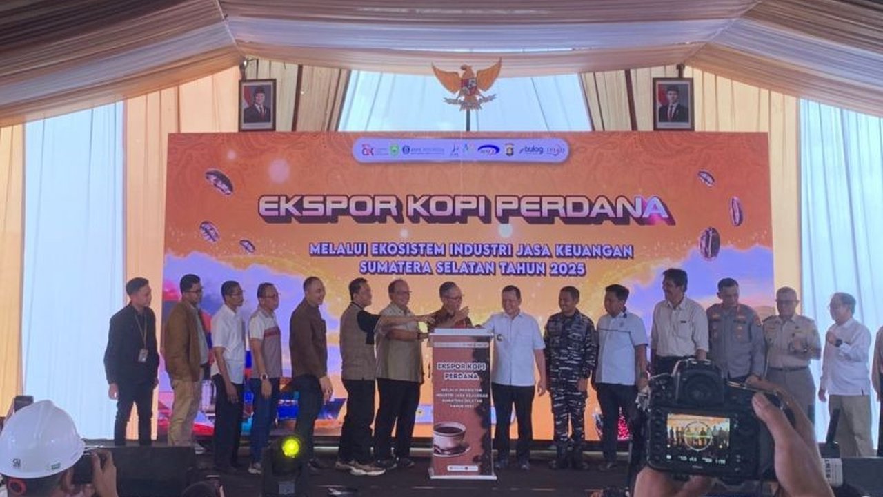 Sumsel Ekspor Perdana 59,4 Ton Kopi ke Australia dan Malaysia