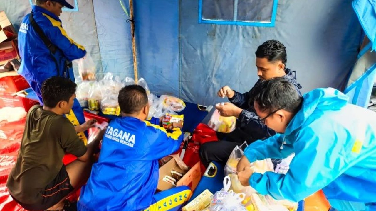 Pemkab Lingga dan MUI Dirikan Posko Banjir Rob di Daik