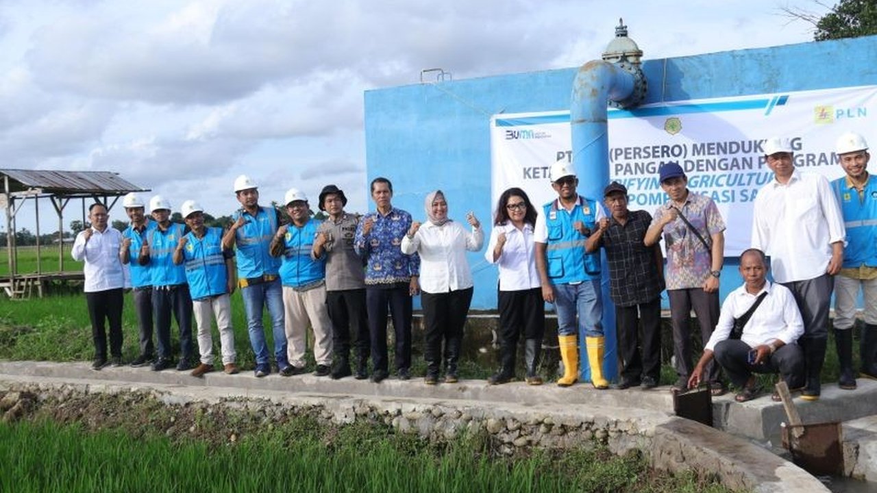 Program 'listrik masuk sawah' PLN di Sulsel sukses tingkatkan produktivitas petani hingga tiga kali lipat dan hemat biaya operasional 85%, bukti nyata Electrifying Agriculture.