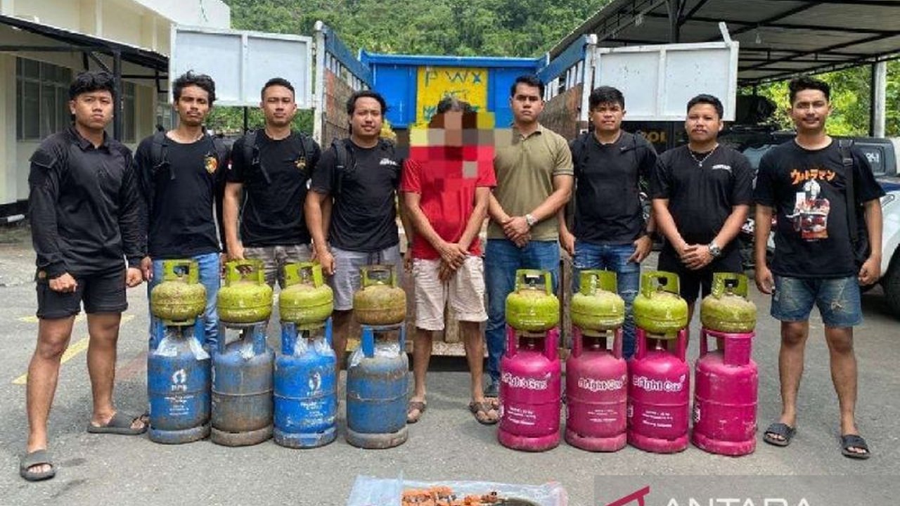 Polres Sumbawa Barat Ungkap Kasus Pengoplosan Elpiji Subsidi