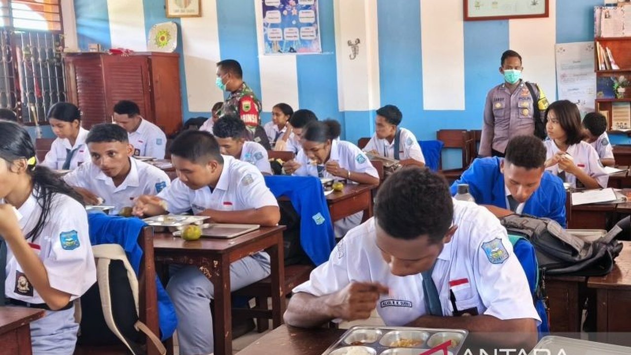 Program Makan Bergizi Gratis di Manokwari: Dampak Positif Bagi Siswa