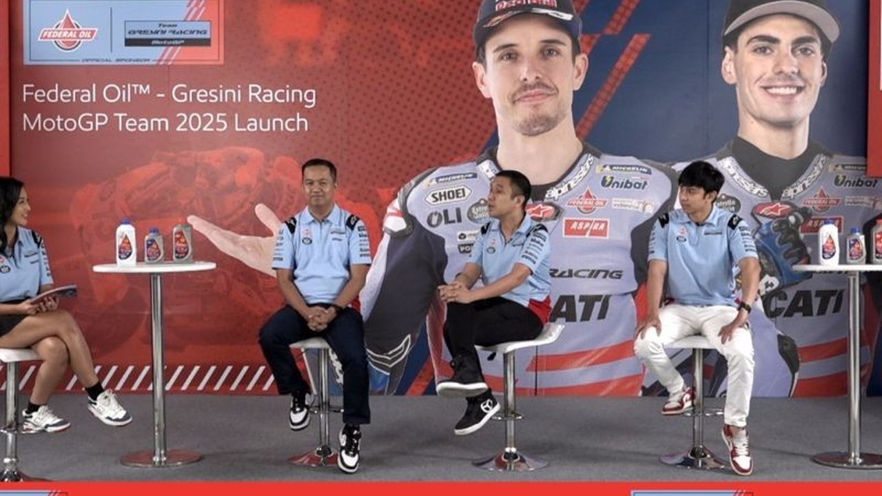 Federal Oil, melalui PT EMLI, optimis menyambut musim MotoGP 2025 dengan bergabungnya talenta muda Fermin Aldeguer dan Alex Marquez di tim Gresini Racing,  mengingat potensi keduanya untuk meraih prestasi dan menginspirasi penggemar.