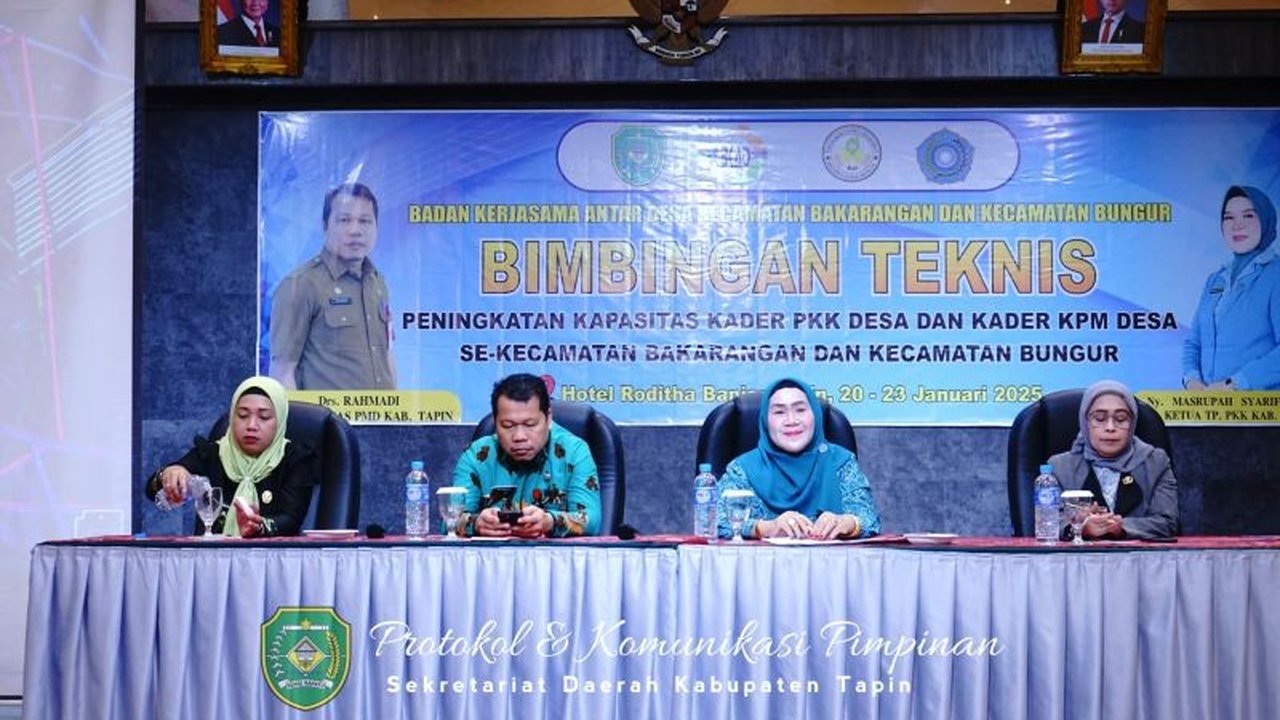 TP PKK Tapin Gelar Bimtek Tingkatkan Kesejahteraan Keluarga di Desa