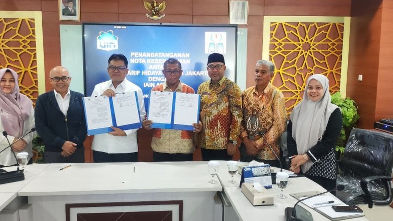 IAIN Ambon dan UIN Syarif Hidayatullah Jakarta resmi menjalin kerja sama untuk meningkatkan mutu pendidikan, mencakup pertukaran dosen dan mahasiswa, riset, serta pengembangan teknologi pendidikan.