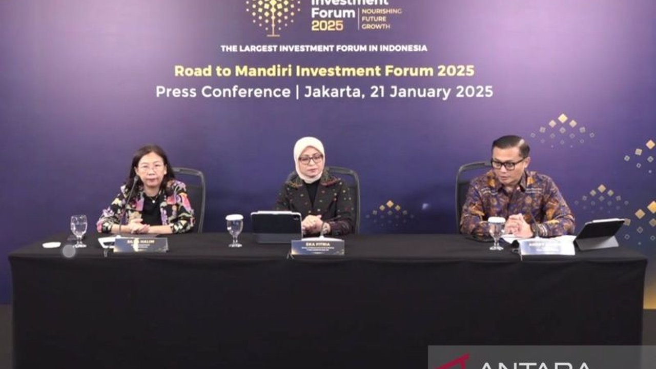 Mandiri Investment Forum (MIF) 2025 menargetkan kehadiran 700 investor dari 36 negara dengan total aset kelolaan mencapai US$18,65 triliun, meningkat 33% dari tahun sebelumnya,  untuk membahas peluang investasi di Indonesia.