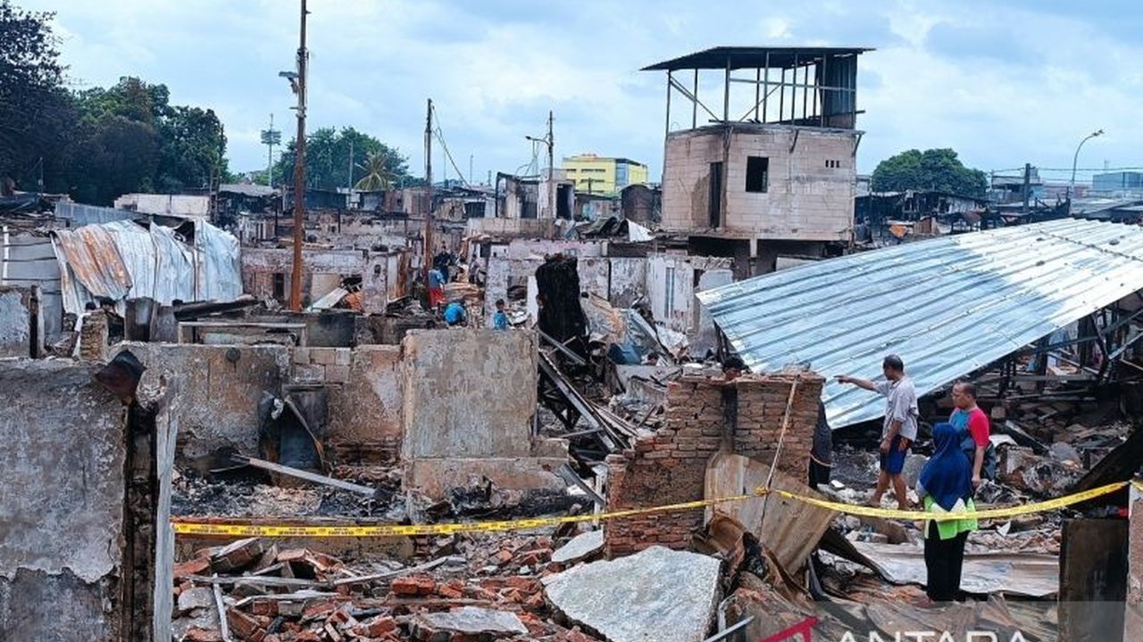 Kebakaran Kemayoran: Polisi Periksa Empat Saksi, 500 Rumah Ludes