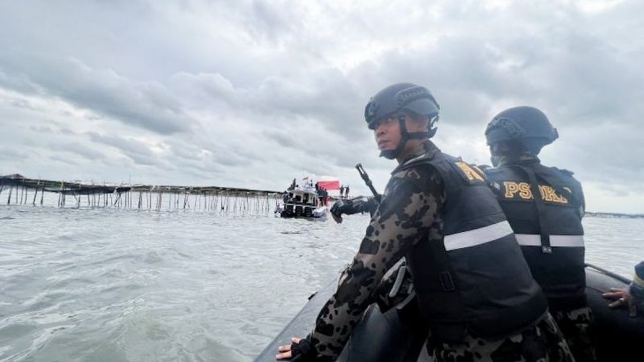 KKP Kerahkan 400 Personel Bongkar Pagar Laut Tangerang