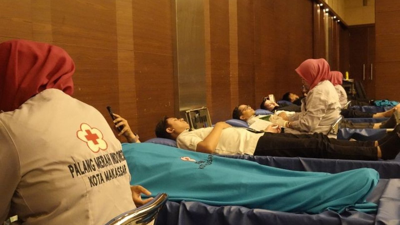 Kalla Gelar Donor Darah Rayakan 15 Tahun Wisma Kalla