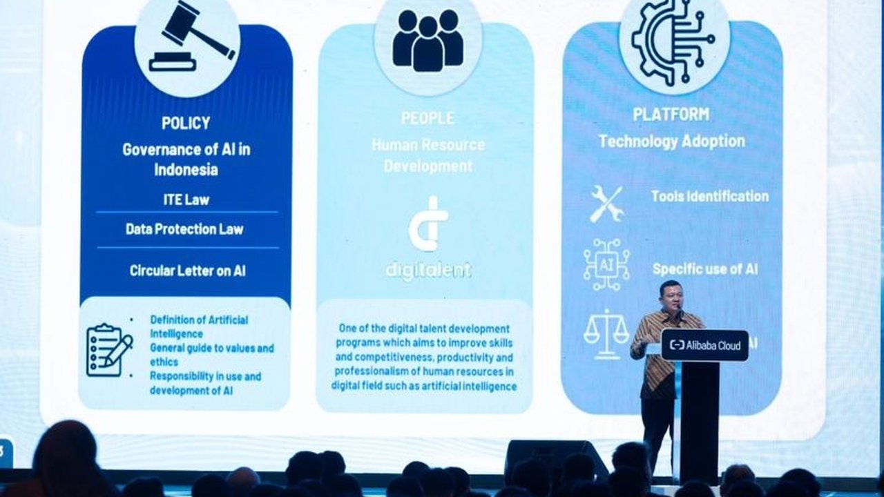 Kementerian Kominfo optimistis kecerdasan buatan (AI) dapat mendorong pertumbuhan ekonomi Indonesia hingga 8 persen, dengan catatan adanya tata kelola, inovasi, dan pemanfaatan yang tepat.