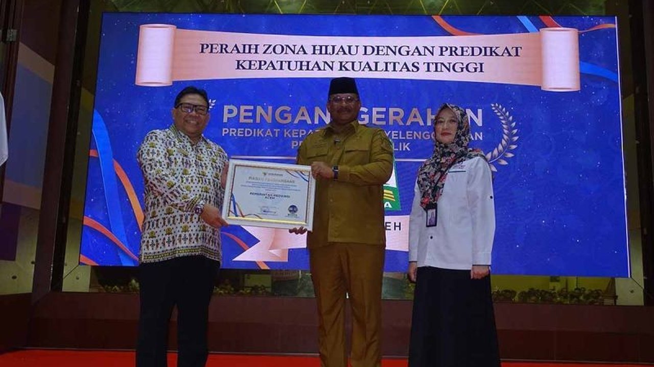 Ombudsman RI menyatakan standar pelayanan publik di Aceh telah meningkat dan masuk zona hijau, dengan 13 pemerintah daerah meraih opini tertinggi dalam penilaian kepatuhan.