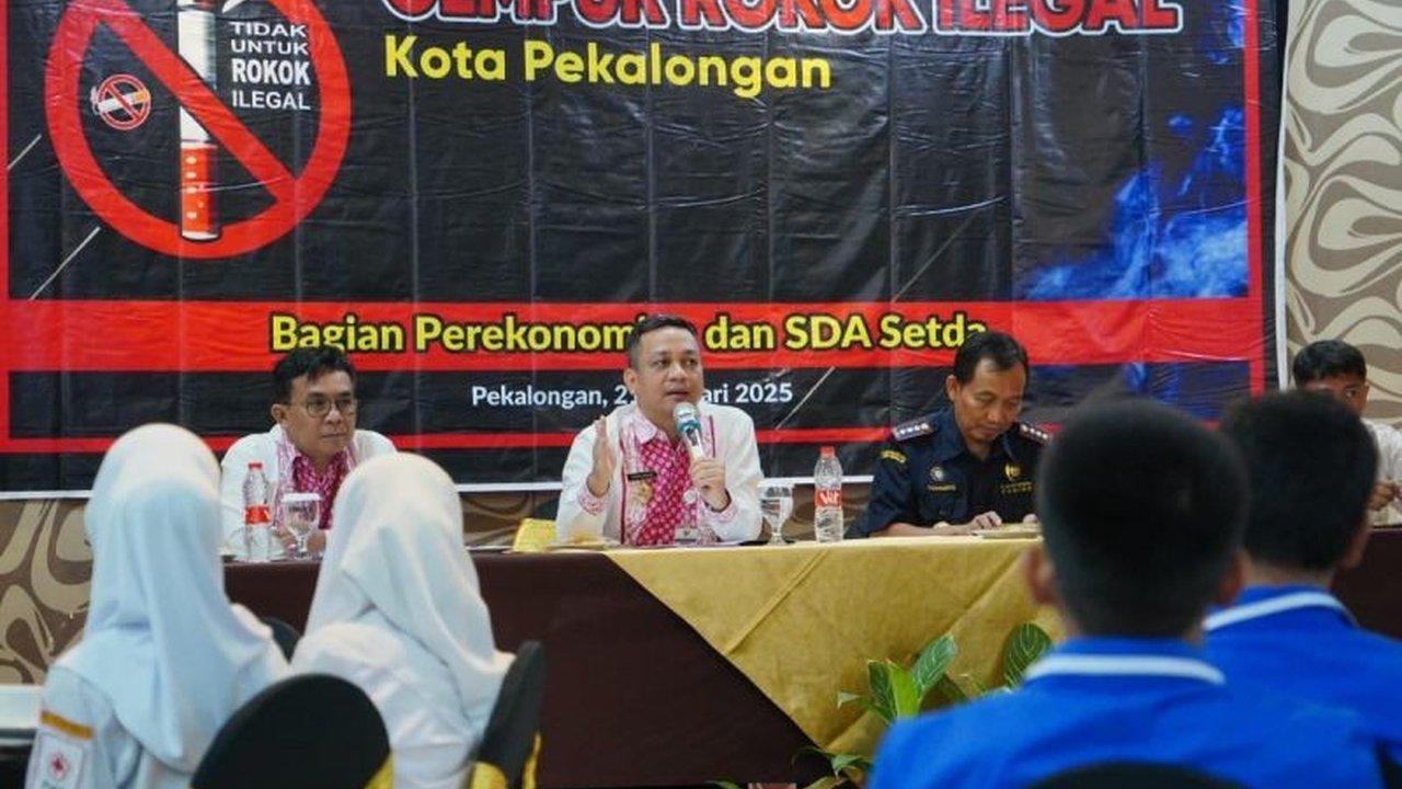 Pemerintah Kota Pekalongan bersama Bea Cukai Tegal mengajak pelajar untuk kampanye antirokok ilegal, edukasi bahaya rokok ilegal, dan membentuk duta antirokok untuk menyebarkan kesadaran kesehatan.