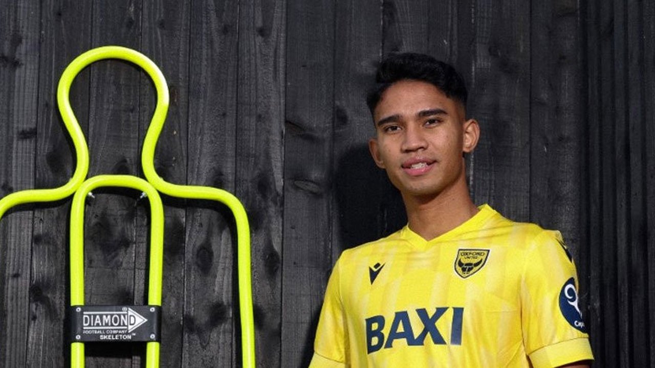 Canggih! Marselino Ferdinan Gemilang, Ukir 2 Gol dan Assist untuk Oxford United yang Menang 6-0