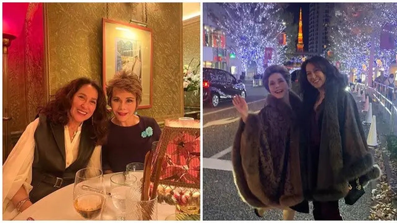 Potret Kebersamaan Dewi Soekarno dan Putrinya. (Sumber: Instagram/kartikasoekarnofoundation)