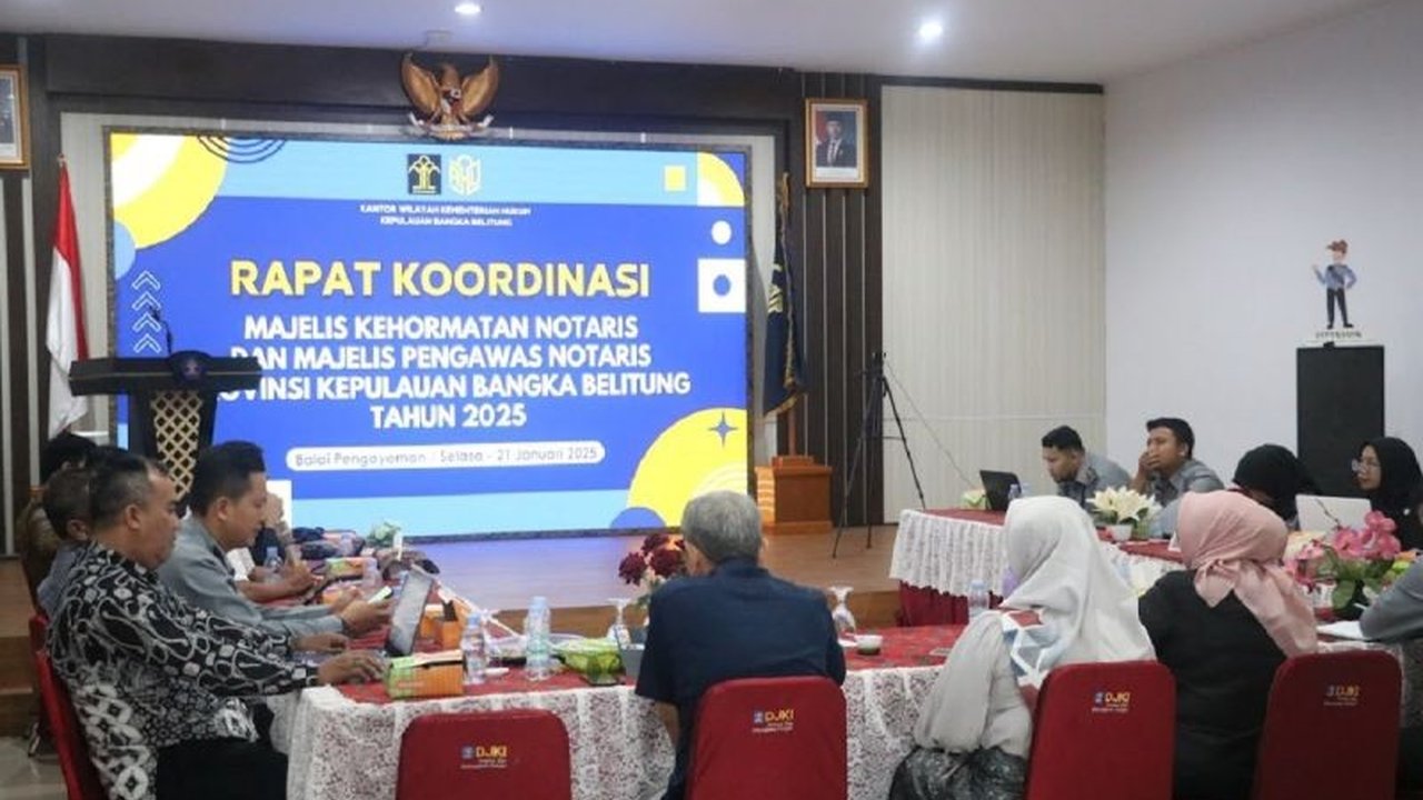 Kemenkum Babel Perkuat Pengawasan Notaris untuk Lindungi Publik