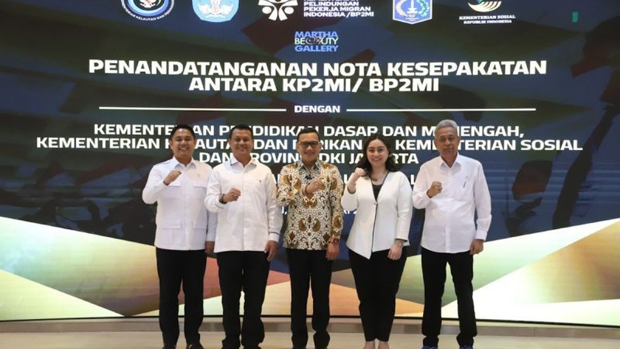 Kementerian Kelautan dan Perikanan (KKP) serta Kementerian Pelindungan Pekerja Migran Indonesia (KP2MI) resmi bekerja sama melindungi awak kapal perikanan Indonesia dari eksploitasi, kekerasan, dan penipuan, dengan fokus pada peningkatan keterampilan dan.