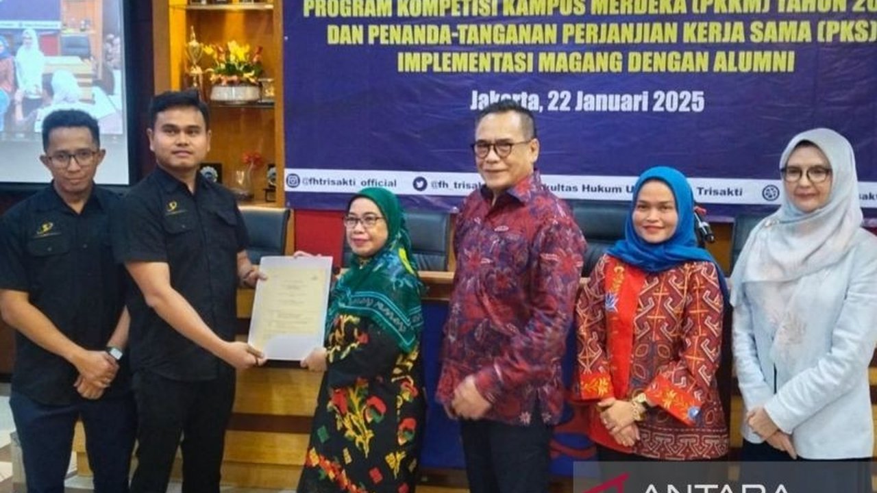 Fakultas Hukum Universitas Trisakti bermitra dengan ASK Law untuk meningkatkan program magang mahasiswa, memberikan pengalaman praktik langsung dan menambah bobot SKS.
