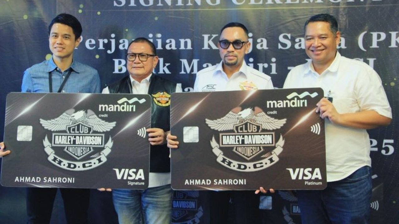 Bank Mandiri bermitra dengan HDCI untuk meluncurkan kartu kredit desain khusus yang menawarkan kemudahan transaksi dan fitur digital bagi anggota komunitas sepeda motor tersebut.
