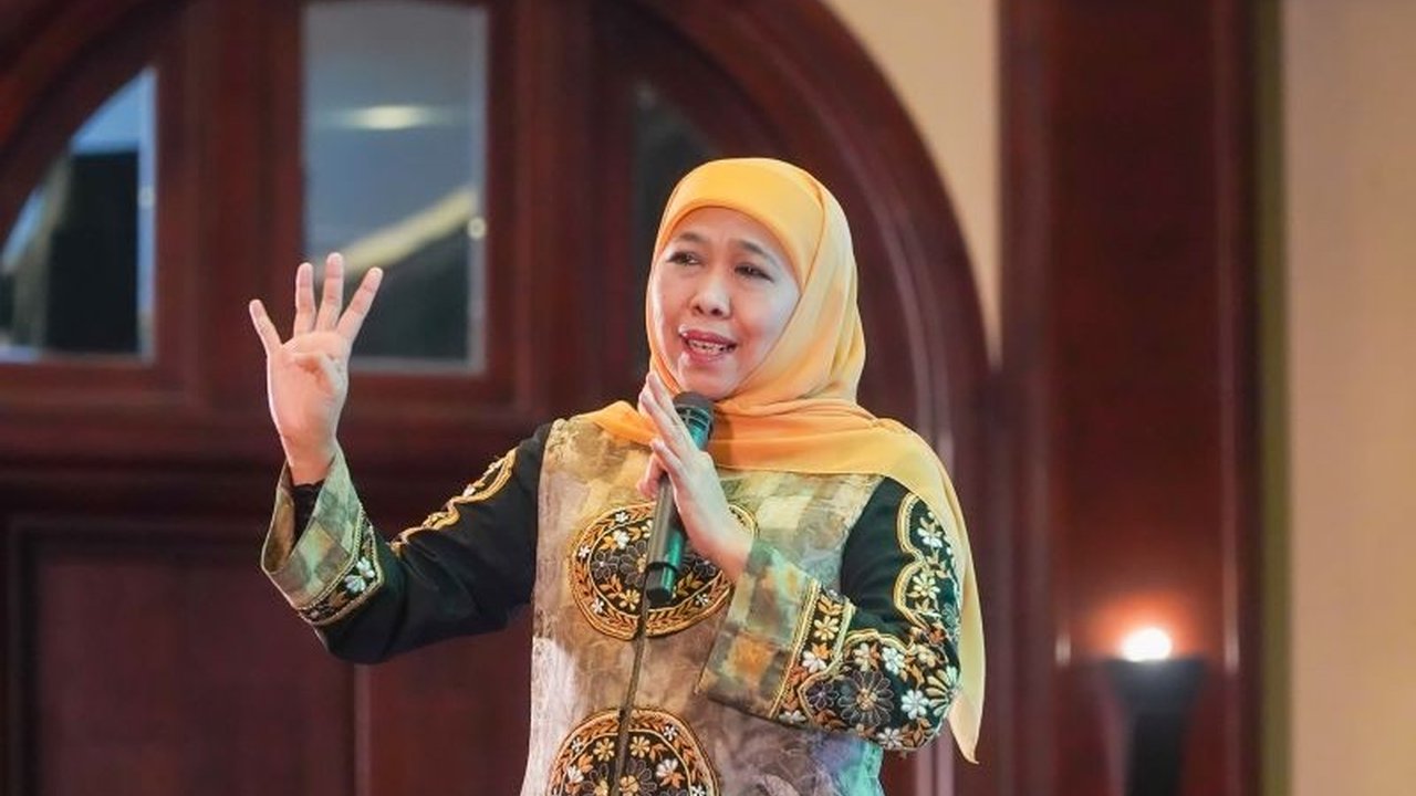 Khofifah Indar Parawansa menekankan pentingnya pendidikan STEM dan gizi optimal sejak dini untuk mencetak generasi emas Indonesia 2045, didukung data IQ anak Indonesia dan program MBG.