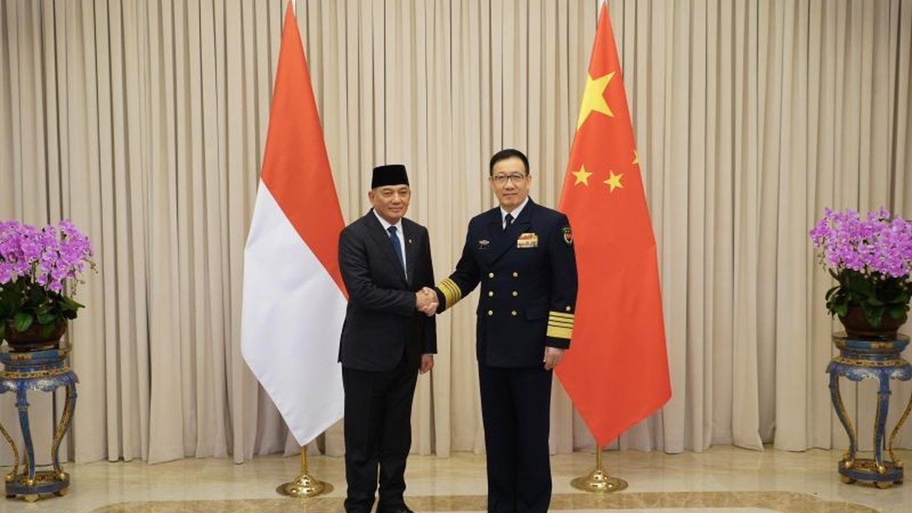 Menhan RI Bahas Kerja Sama Pertahanan dengan China